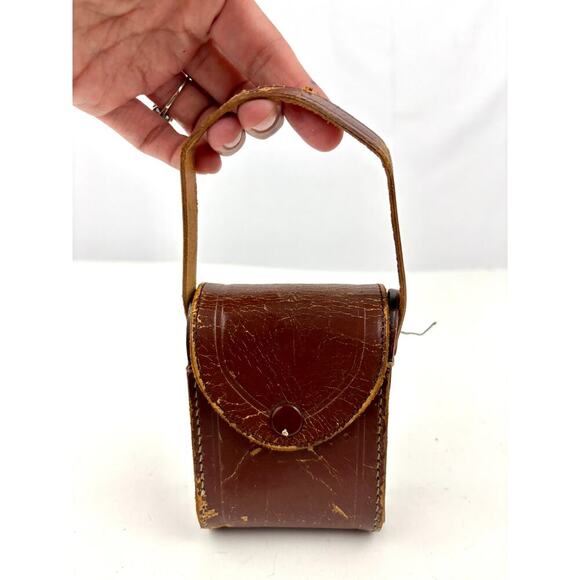 VTG Bushnell Sportview 4x30 Binoculars Compact Pocket Size Japan w/ Leather Case - Picture 6 of 16